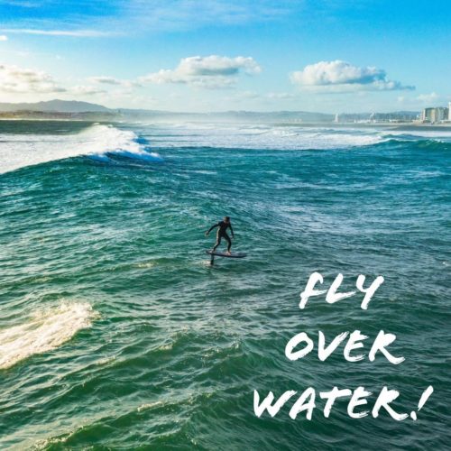 Shaka Fly Over Water